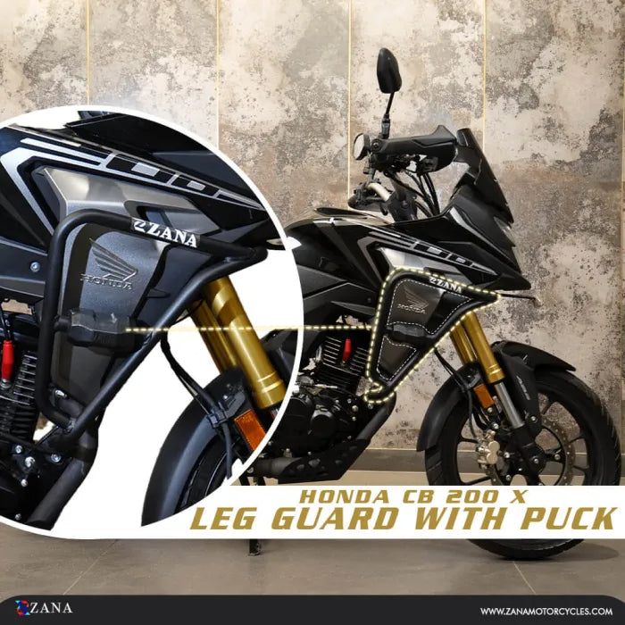 ZANA Crash Guard with Slider Puck for Honda CB200X (ZI-8504)