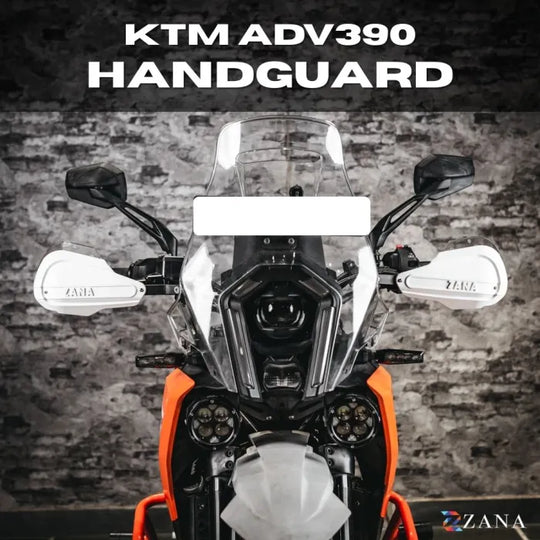 ZANA Hand Guard for KTM ADV 390 2025 (White) (ZI-8614-WW)