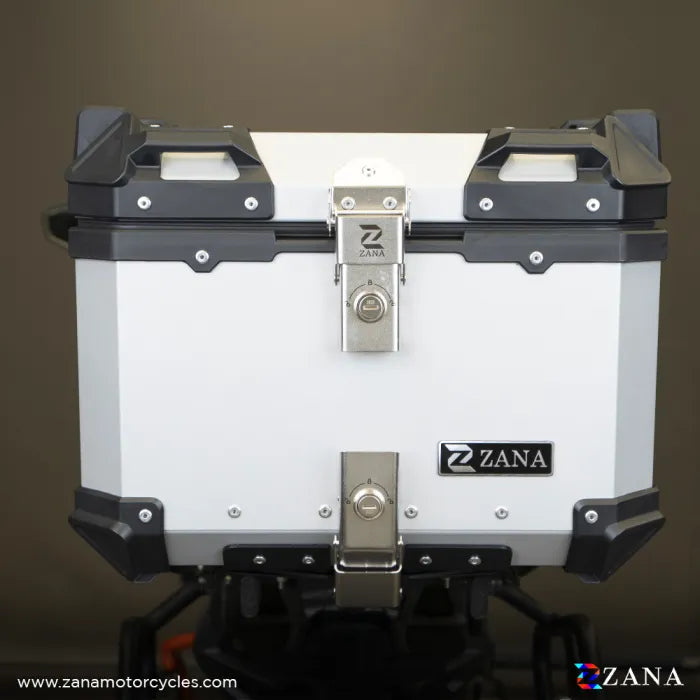 ZANA Top Box Aluminium Silver 45 Litres L Flat (ZI-TB-011)