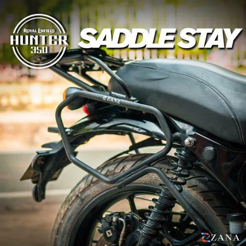 ZANA Drake Saddle Stay for Royal Enfield Hunter 350 (Black) (ZI-8569) - Moto Central
