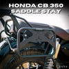 ZANA Roadster Saddle Stay with Jerry Can Mount for Honda CB 350 2025 (Black) (ZI-8682)