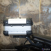Zana Top Box 22 Litres Aluminium R Flat Silver (ZI-TB-019)
