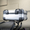 Zana Top Box 22 Litres Aluminium R Flat Silver (ZI-TB-019)