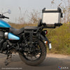 ZANA Top Rack with Plate Type 1 For Royal Enfield Meteor 350 (ZI-8399)