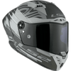 LS2 FF805 THUNDER Carbon GP Aero Polar Gloss Black Grey Helmet