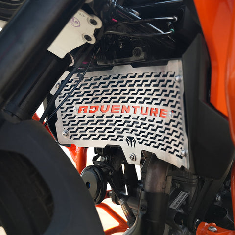 Moto Torque KTM Adventure 2025 390 250 X Radiator Guard (SS)