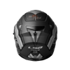LS2 FF320 Stream Evo Reflex Black Silver Matt Helmet (D Ring)