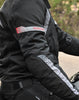 Viaterra Spencer Street Mesh Motorcycle Riding Jacket (Black Red)