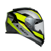 LS2 FF800 Storm II Rocker Silver Hi Viz Yellow Gloss Helmet (D Ring)