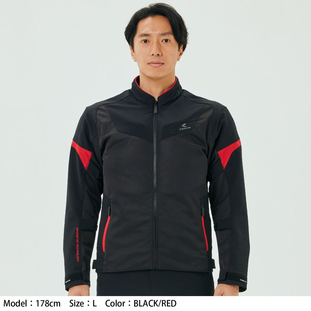 RS Taichi Quick Dry Racer Jacket (Black Red)– Moto Central