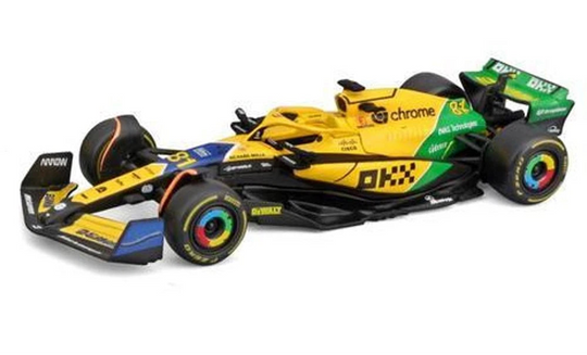 Bburago McLaren F1 Team MCL38 Lando Norris (Yellow)