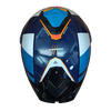 MT Thunder 3 SV Spoiler Arual C7 Gloss Grey Blue Orange Helmet