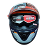 MT Thunder 3 SV Spoiler Arual C7 Gloss Grey Blue Orange Helmet