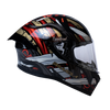 Bilmola Rapid RS Treasure Gloss Black Red Helmet