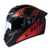 LS2 FF352 Writed Black Red Matt Helmet