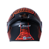 LS2 FF352 Writed Black Red Matt Helmet