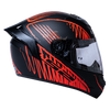 LS2 FF352 Writed Black Red Matt Helmet