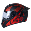 LS2 FF352 Writed Black Red Matt Helmet