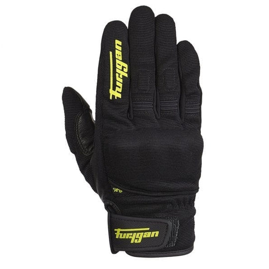 Furygan Jet D3O Gloves (Black Fluro Green)