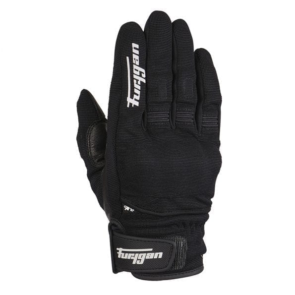 Furygan Jet D3O Gloves (Black White)
