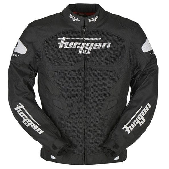 Furygan Atom Vented Jacket (Black White)