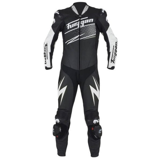 Furygan Full Ride Combination Suit (Black White Silver)