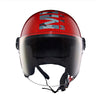 Royal Enfield Coopter Camo MLG GT Red Helmet