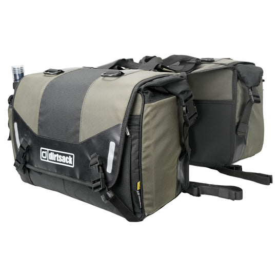 Dirtsack Longranger Pro Waterproof Saddle Bags (Olive Green)