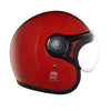 Royal Enfield Jet Open Face MLG Helmet (Red)