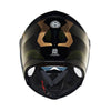 Royal Enfield Lightwing Modular Multi Rays Gloss Black Golden Helmet