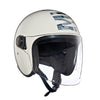 Royal Enfield Coopter Camo MLG Gloss White Helmet