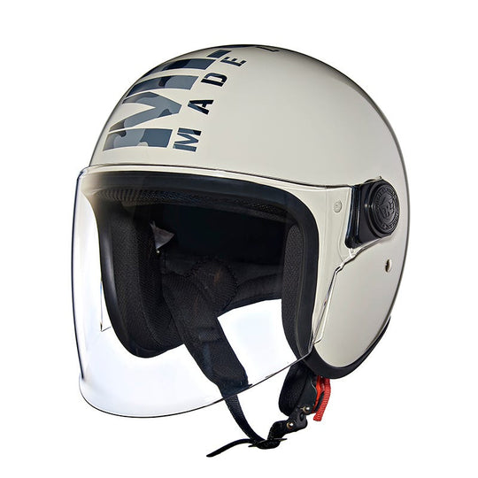 Royal Enfield Coopter Camo MLG Gloss White Helmet