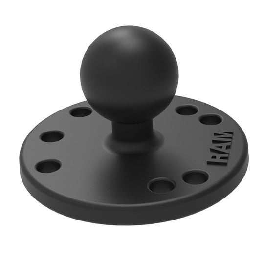 RAM Mounts Round Plate with Ball (RAM-B-202U)