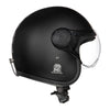 Royal Enfield Jet Open Face MLG Helmet Matt (Black / Dark Grey)