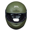 Royal Enfield Old Madras Matt Battle Green Helmet