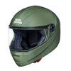 Royal Enfield Modular Adroit Matt Battle Green Helmet