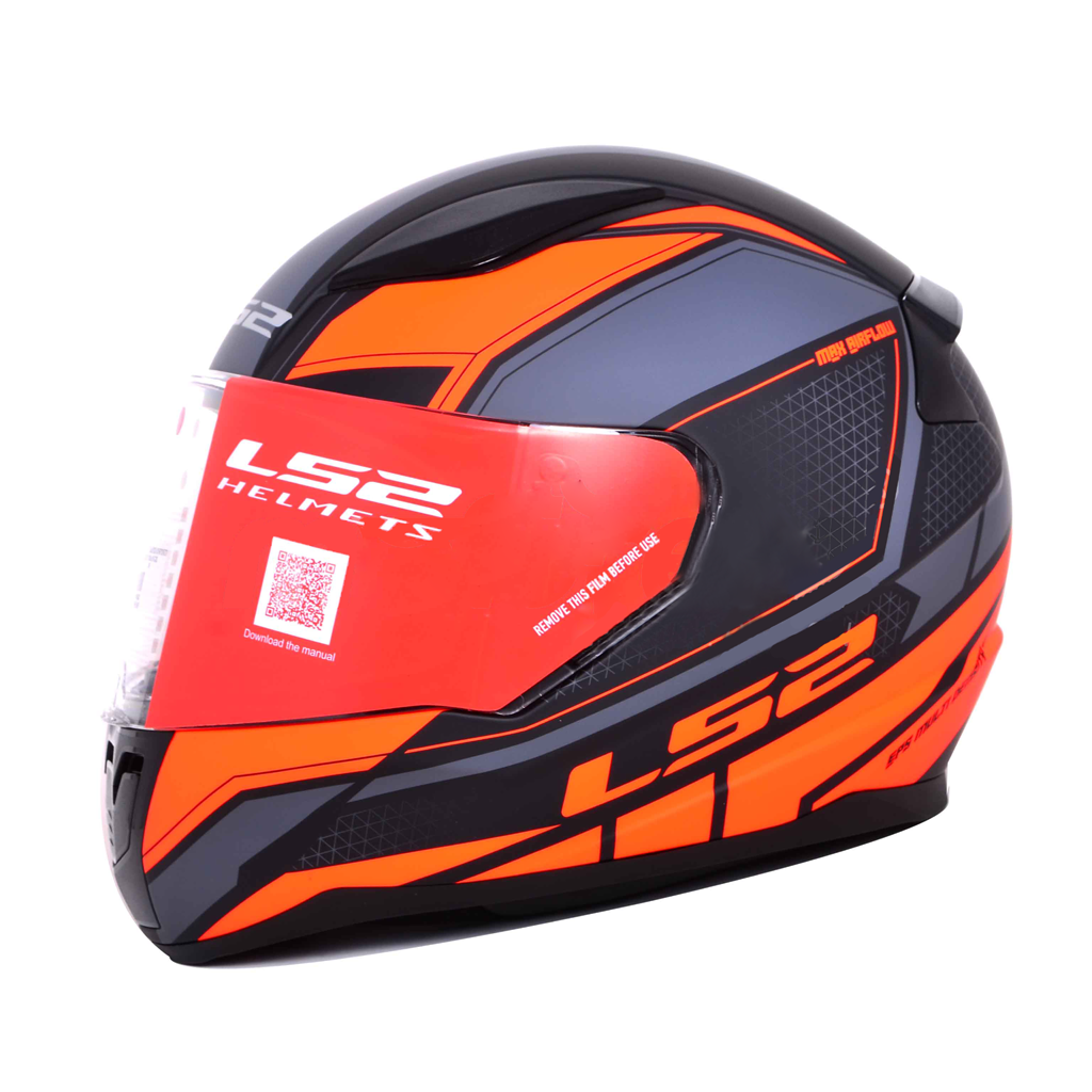 Ls2 online helmets orange