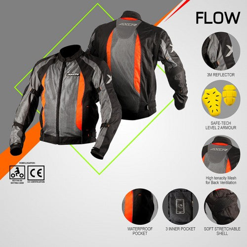 Axor Flow Riding Jacket (Neon Green)– Moto Central