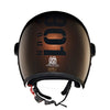 Royal Enfield MLG Copter Face Long Visor Brown Helmet