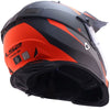 LS2 MX436 Pioneer Evo Router Gloss Black Orange Helmet