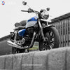 ZANA HONDA CB350 ALUMINIUM BASH PLATE SILVER (ZI-8050)