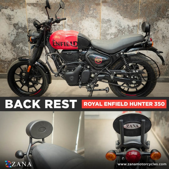 ZANA Backrest for Royal Enfield Hunter 350 (ZI-8266)