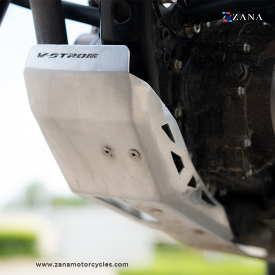 ZANA BASH PLATE MS SILVER FOR V STROM 250 (ZI-8237)