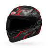 Bell Qualifier Stealth Camo Matt Black Red Helmet, Full Face Helmets, BELL, Moto Central