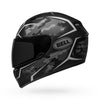 Bell Qualifier Stealth Camo Matt Black White Helmet, Full Face Helmets, BELL, Moto Central