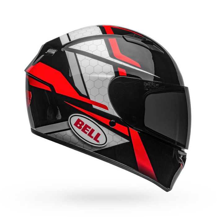 Bell Qualifier Flare Gloss Black-Red Helmet, Full Face Helmets, BELL, Moto Central