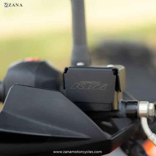 ZANA FRONT FLUID RESERVOIR COVER BLACK PAINT ADV 250 / 390 / 390 X (ZI-8193)