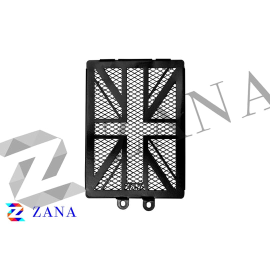 ZANA UK FLAG GLOSSY BLACK GT/INTERCEPTOR 650 (ZI-7053b)