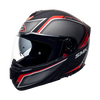 SMK Glide Kyren Matt Black Grey Red (MA263), Flip Up Helmets, SMK, Moto Central