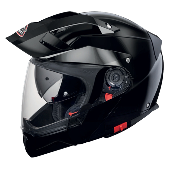 SMK Hybrid Evo Enduro Helmet Gloss Black (GL200)